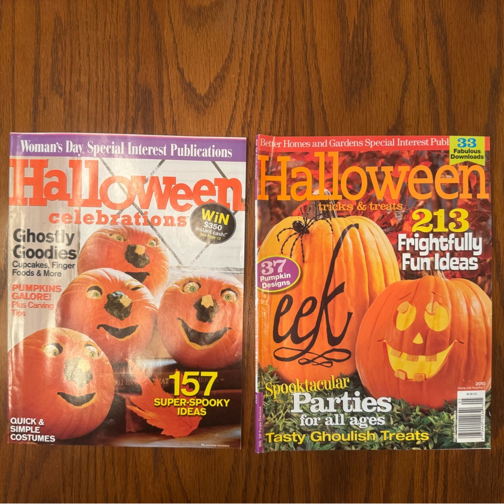 Halloween and Fall Party Magazines - Bundle of 10 - Picture 5 of 5